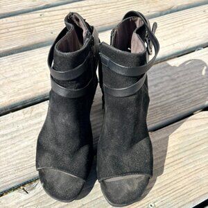 White Mountain Peep Toe Booties